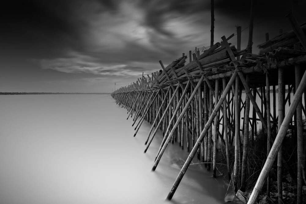 Bamboo Bridge Kompong Cham 2014