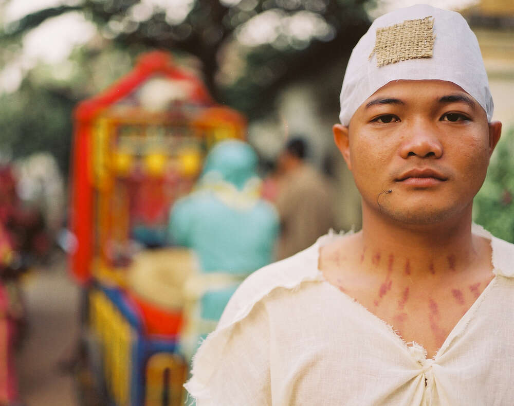 Funeral, Battambang, 2004, Pentax 645N, Portra NC 400
