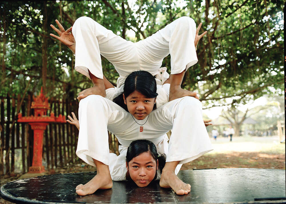 Phare, The Cambodian Circus, Battambang, 2004, Pentax 645N, Portra NC 400