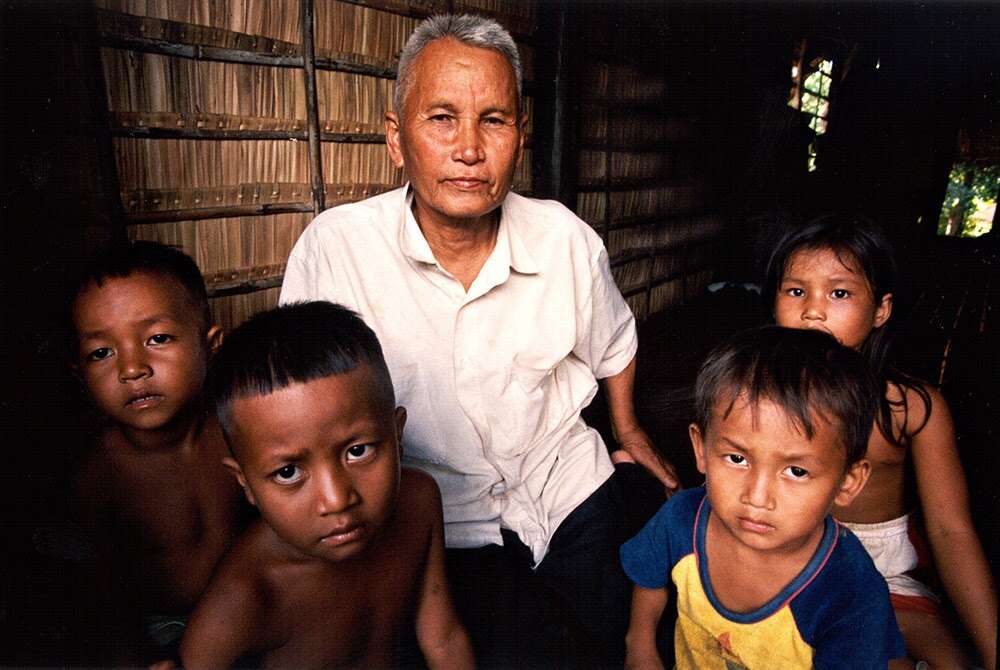 Saloth Nhep, Last of Pol Pot Siblings, Kampong Thom, 1998